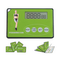 Card pedometer